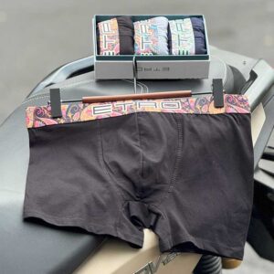 شورت نیم‌پا کش پهن مردانه مدل Boxer Brief برند Etro