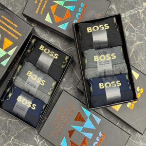 شورت نیم پا مردانه مدل Boxer Brief برند BOSS با کش پهن – راحتی و کیفیت