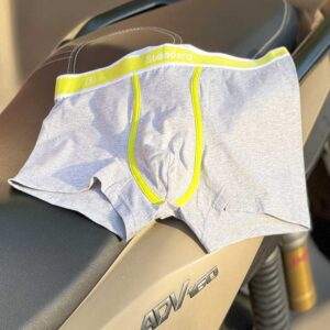 شورت نیم پا مردانه Boxer Brief برند Yashen شش رنگ با جنس ۹۰٪ کتان و ۱۰٪ اسپاندکس