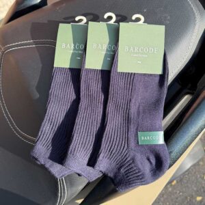 جوراب مچی سه‌پاشنه جناقی سبز سدری برند Barcod کد 9003