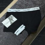 شورت نیم‌پا Calvin Klein Master کد 045 | ۱۰۰٪ پنبه، کش سفید اصلی