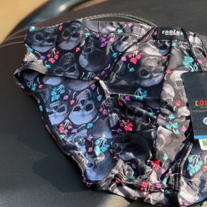 شورت اسلیپ طرح Bloom Skull برند Coolse مدل 17010 نخ گیاهی