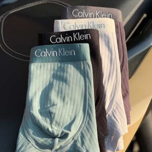 شورت نیمپا کبریتی مردانه Calvin Klein مدل Boxer Brief کد 026 | ۱۰۰٪ نخی و خوشفرم