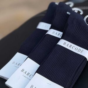 جوراب ساقدار کبریتی مردانه Barcod مدل کژوال کد 5002 | ۱۰۰٪ نخی، راحت و تنفس‌پذیر