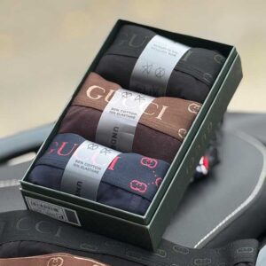 شورت نیم پا مردانه گوچی Gucci پک ۳ عددی – ۹۵٪ کتان، ۵٪ اسپاندکس، ساخت ترکیه 037