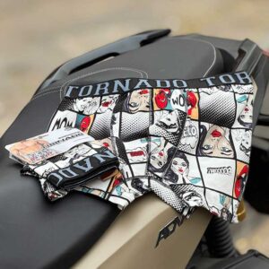 شورت پادار مردانه تورنادو Tornado طرح Boom Girl – ۱۰۰٪ پنبه، ساخت ترکیه 033