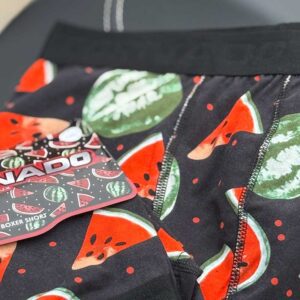 شورت پادار مردانه تورنادو Tornado طرح هندونه 🍉 – ۱۰۰٪ پنبه، ساخت ترکیه 033