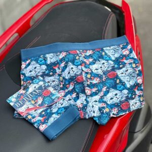 شورت پادار مردانه Berrak مدل گربه‌ماهی کد 3003 | نخ پنبه ۹۵٪، فاق بلند و راحت