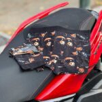 شورت پادار مردانه Berrak مدل گربه فضانورد کد 3009 | نخ پنبه، فاق بلند و بادوام