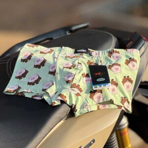 شورت پادار مردانه Coolse مدل خوک صورتی کد 18002 – جنس نخ گیاهی وارداتی