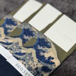 جوراب ساقدار مردانه Barcod طرح کاناگاوا کد ۵۰۰۷ | ۱۰۰٪ پنبه