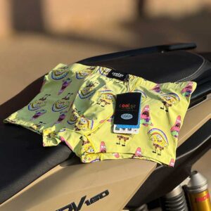 شورت پادار مردانه Coolse مدل باب اسفنجی و پاتریک کد 18003 – جنس نخ گیاهی وارداتی