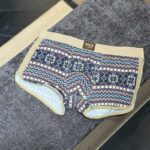 شورت نیم‌پا سرخپوستی Mix Match بغل چاک‌دار کد ۰۵۷ | ۱۰۰٪ پنبه | ۴ رنگ