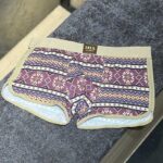 شورت نیم‌پا سرخپوستی Mix Match بغل چاک‌دار کد ۰۵۷ | ۱۰۰٪ پنبه | ۴ رنگ