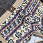 شورت نیم‌پا سرخپوستی Mix Match بغل چاک‌دار کد ۰۵۷ | ۱۰۰٪ پنبه | ۴ رنگ