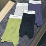 شورت نیم‌پا نخی طرح‌دار Hauhei کد ۰۶۳ | سایز XXL–XXXXL