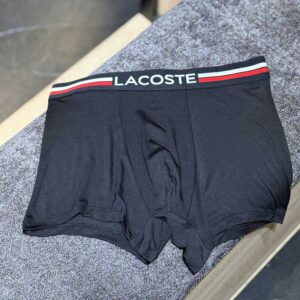 شورت نیم‌پا Lacoste یاشن کد ۰۶۴ | ۱۰۰٪ مودال | کش مشکی