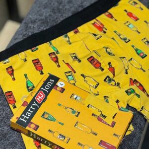 شورت پادار Harry Jones مدل ویسکی کد ۰۶۵ | ۱۰۰٪ پنبه