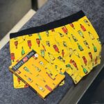 شورت پادار Harry Jones مدل ویسکی کد ۰۶۵ | ۱۰۰٪ پنبه