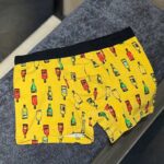 شورت پادار Harry Jones مدل ویسکی کد ۰۶۵ | ۱۰۰٪ پنبه