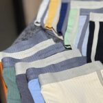 شورت نیم‌پا کبریتی نوار دوزی یاشن کد ۷۲۲۳ | ۱۲ رنگ