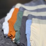 شورت نیم‌پا کبریتی نوار دوزی یاشن کد ۷۲۲۳ | ۱۲ رنگ