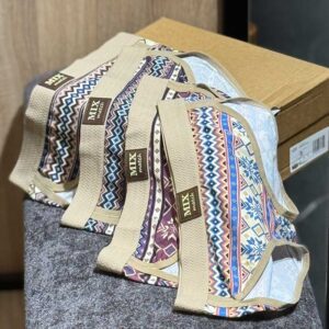 شورت اسلیپ سرخپوستی زنانه Mix Match نوار‌دوزی | کد 0001 | نخ ۱۰۰٪