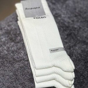 جوراب ساقدار ROPAPA مدل Focus کد 5011 | کف حوله‌ای | Dry Fit | 100٪ پنبه