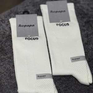جوراب ساقدار ROPAPA مدل Focus کد 5011 | کف حولهای | Dry Fit | 100٪ پنبه