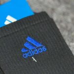 جوراب ساقدار مردانه Adidas گلدوزی آبی | پنبه/اسپاندکس | کد 5017