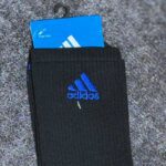 جوراب ساقدار مردانه Adidas گلدوزی آبی | پنبه/اسپاندکس | کد 5017