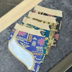 شورت اسلیپ سرخپوستی زنانه Mix Match نوار‌دوزی | کد 0002 | نخ ۱۰۰٪