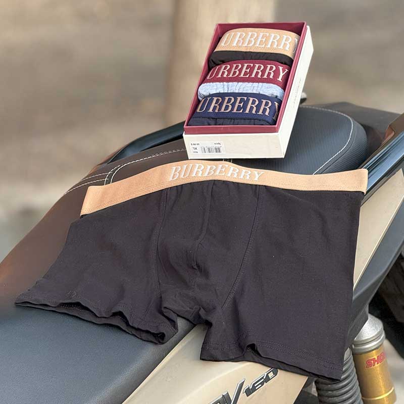 شورت نیم‌پا مردانه مدل Boxer Brief برند Burberry
