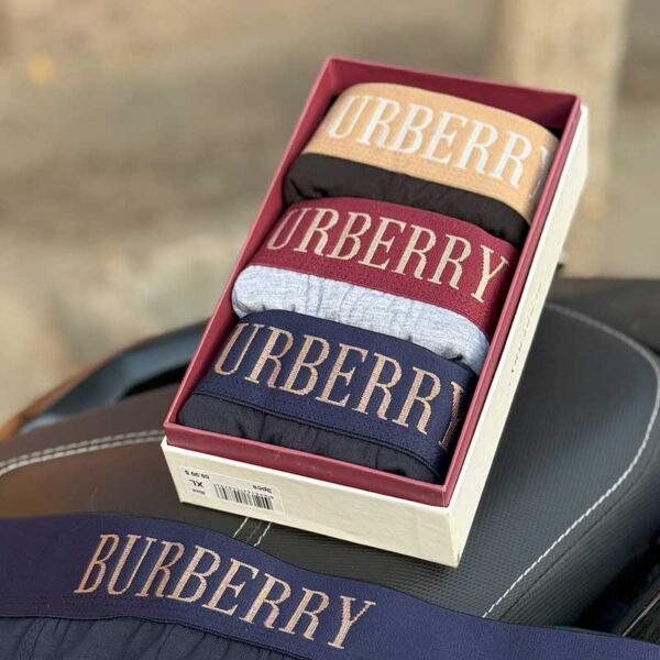 شورت نیم‌پا مردانه مدل Boxer Brief برند Burberry