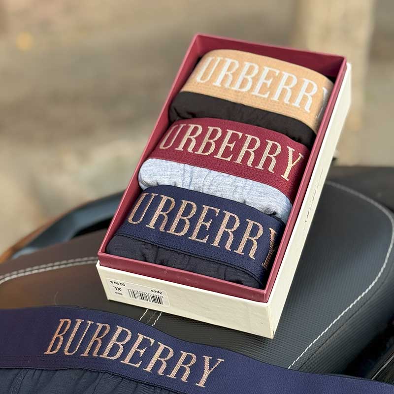 شورت نیم‌پا مردانه مدل Boxer Brief برند Burberry