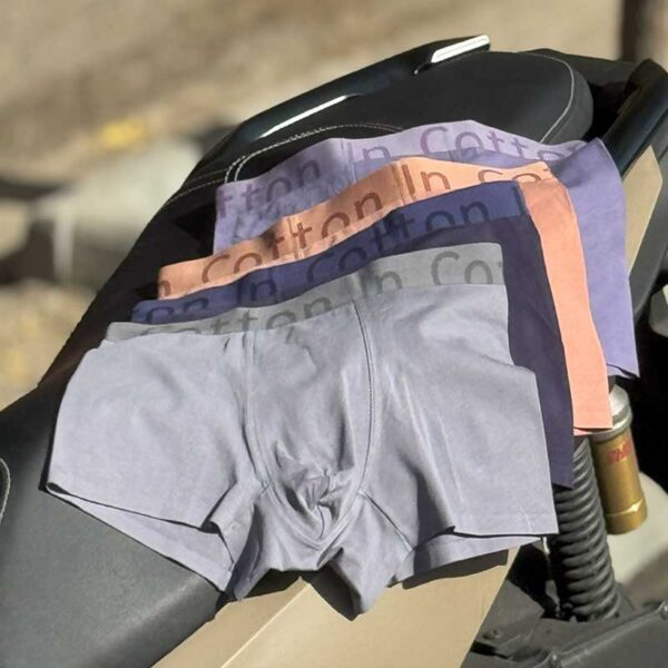 شورت نیم‌پا لیزری نخی یاشن مدل Cotton In | Yashen Boxer Brief