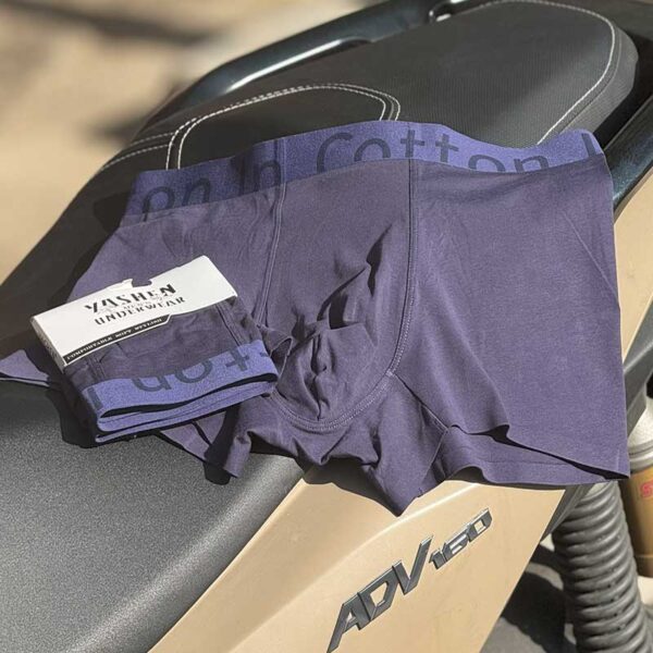 شورت نیم‌پا لیزری نخی یاشن مدل Cotton In | Yashen Boxer Brief