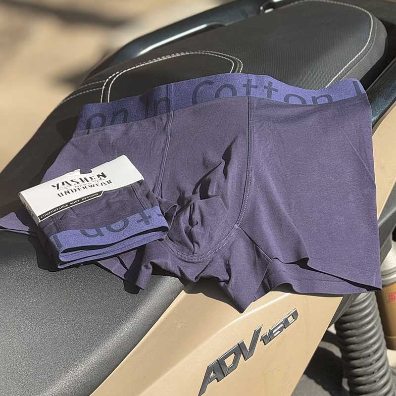 31 شورت نیمپا لیزری نخی یاشن مدل Cotton In | Yashen Boxer Brief