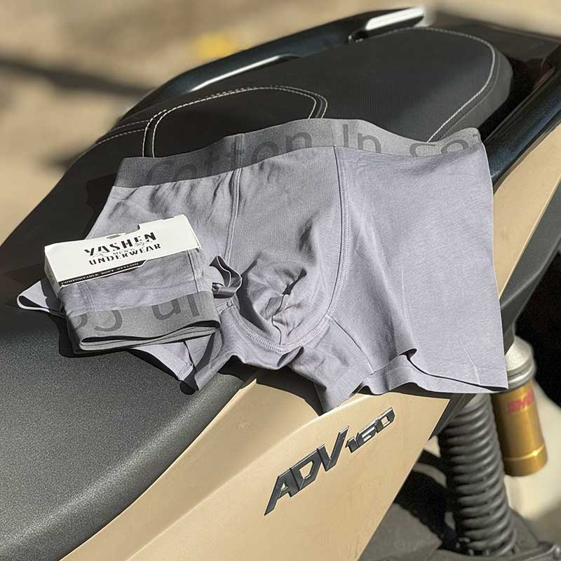 32 شورت نیمپا لیزری نخی یاشن مدل Cotton In | Yashen Boxer Brief