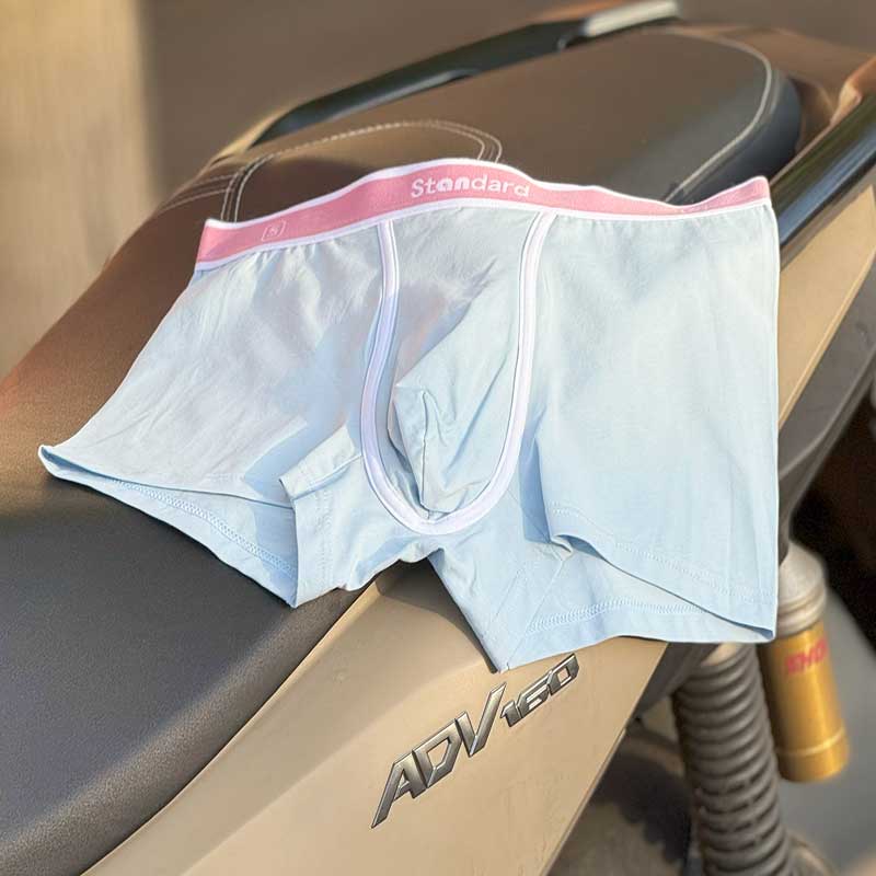 شورت نیم پا مردانه Boxer Brief برند Yashen شش رنگ با جنس ۹۰٪ کتان و ۱۰٪ اسپاندکس