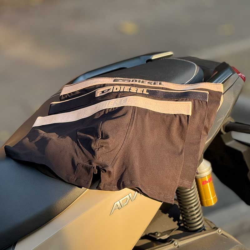 شورت نیم‌پا مردانه دیزل مدل Master – ۱۰۰٪ نخ، ساخت ترکیه (پک ۳ عددی) 0115