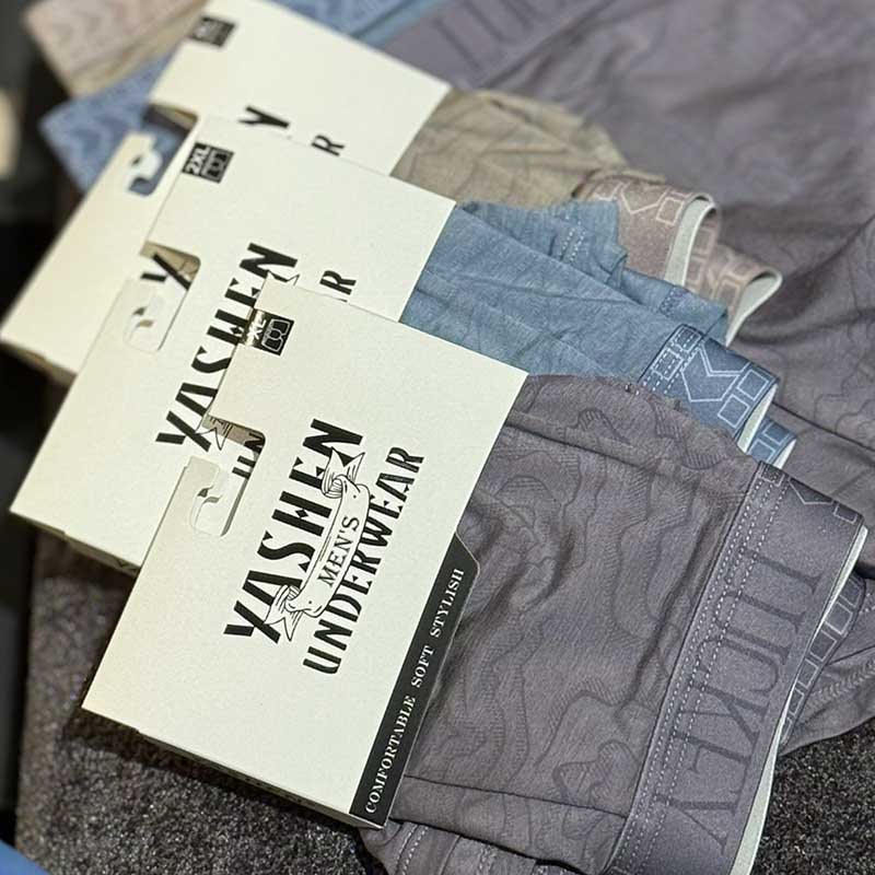 شورت نیم‌پا مردانه یاشن مدل Lucky – ۱۰۰٪ مودال، کاپ بزرگ، کد ۳۶۷L