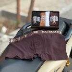 شورت نیم‌پا Burberry Master مدل ۰۱۸ پک ۳ عددی | پنبه‌ای کش‌دار ترکیه‌ای