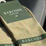 جوراب مچی سه‌پاشنه جناقی سبز سدری برند Barcod کد 9003