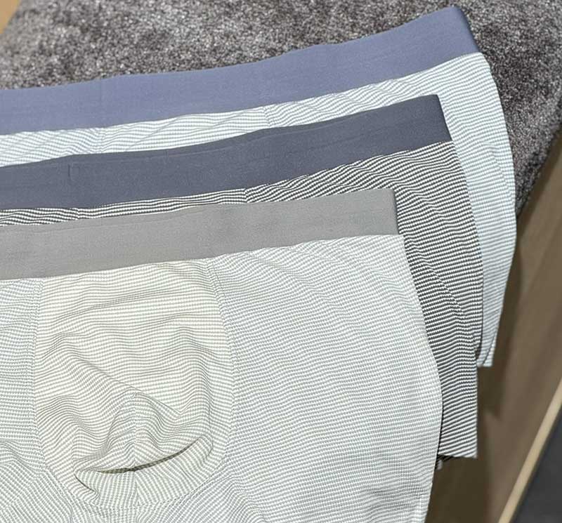 شورت لیزری مردانه یاشن مدل راه‌راه | نیم‌پا (Trunk) با راحتی فوق‌العاده