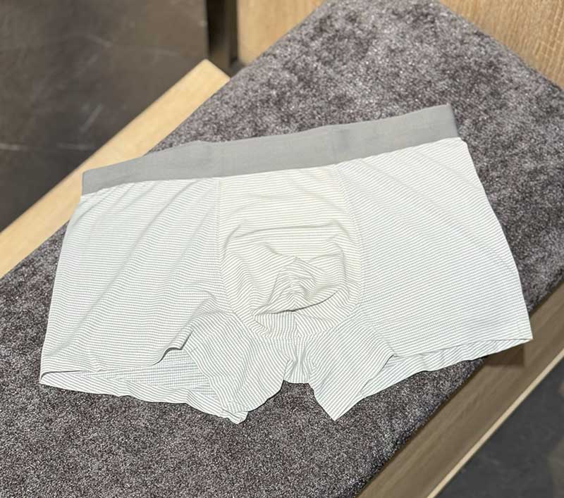 شورت لیزری مردانه یاشن مدل راه‌راه | نیم‌پا (Trunk) با راحتی فوق‌العاده