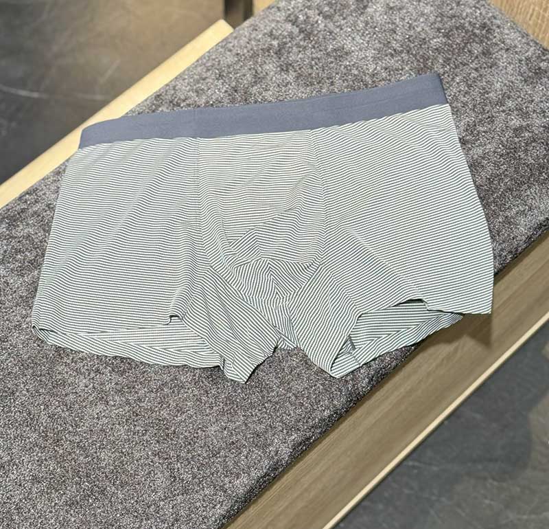 شورت لیزری مردانه یاشن مدل راه‌راه | نیم‌پا (Trunk) با راحتی فوق‌العاده