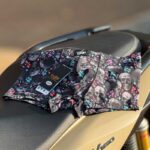 شورت پادار طرح Bloom Skull برند Coolse مدل 18010 نخ گیاهی