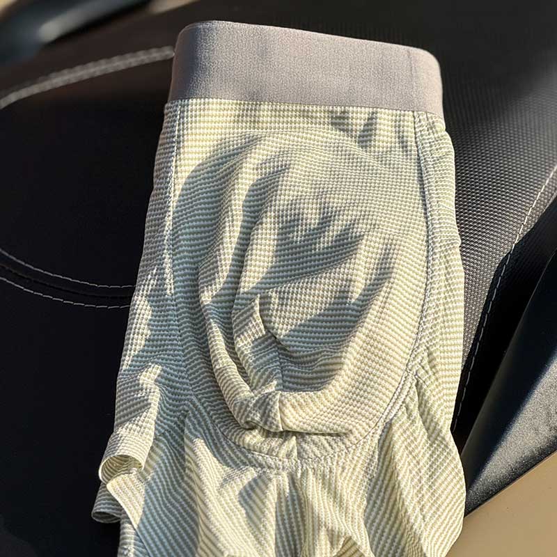 شورت مردانه نیم‌پا سلولزی رینگی لیزری یاشن | کد ۳۶۸M