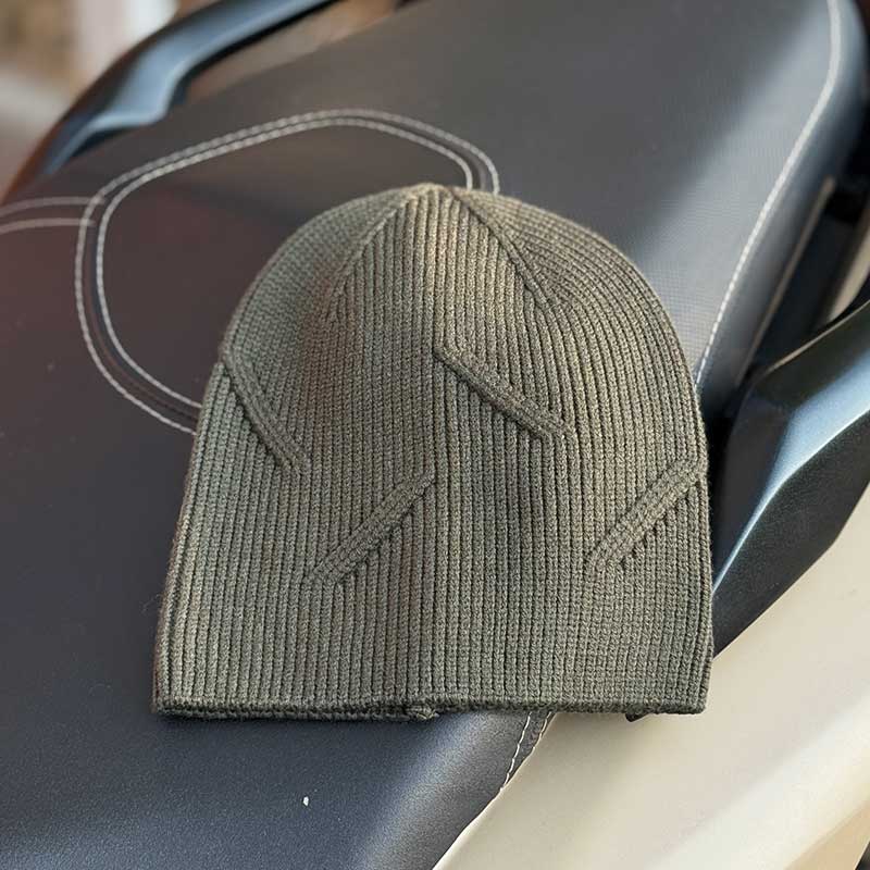 کلاه بافت بدون لبه وارداتی مردانه مدل 8001 | گرم، کشسان و مناسب زیر کلاه کاسکت